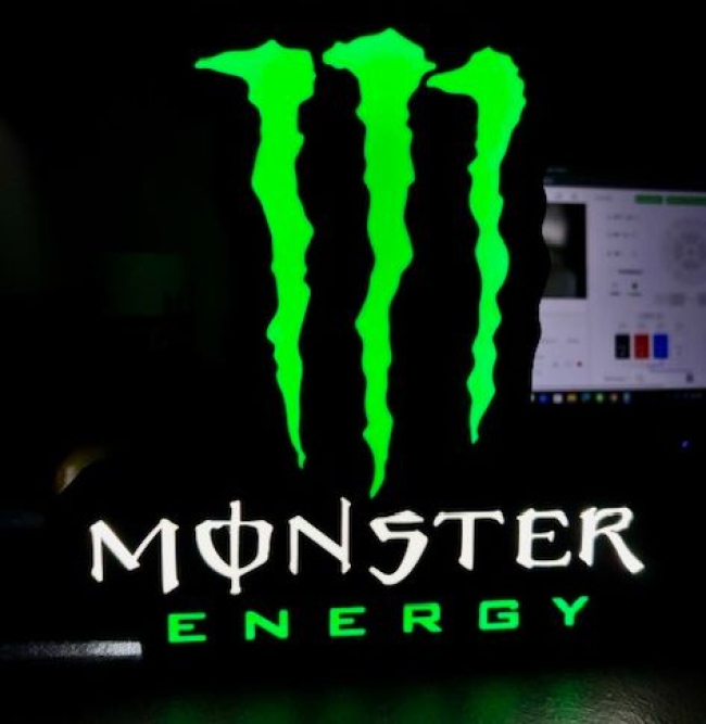 Lightbox Monster Energy 