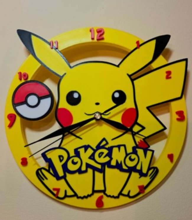 Horloge Pikatchu pokémon