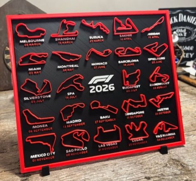 Calendrier F1 2026
